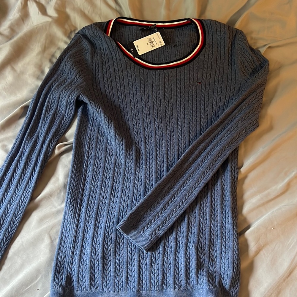 Blue Tommy Hilfiger Sweater